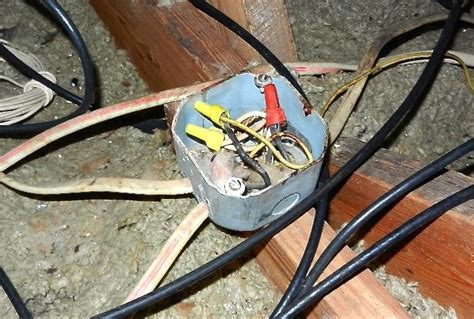 can i place a junction box in my atic|attic junction box rules.